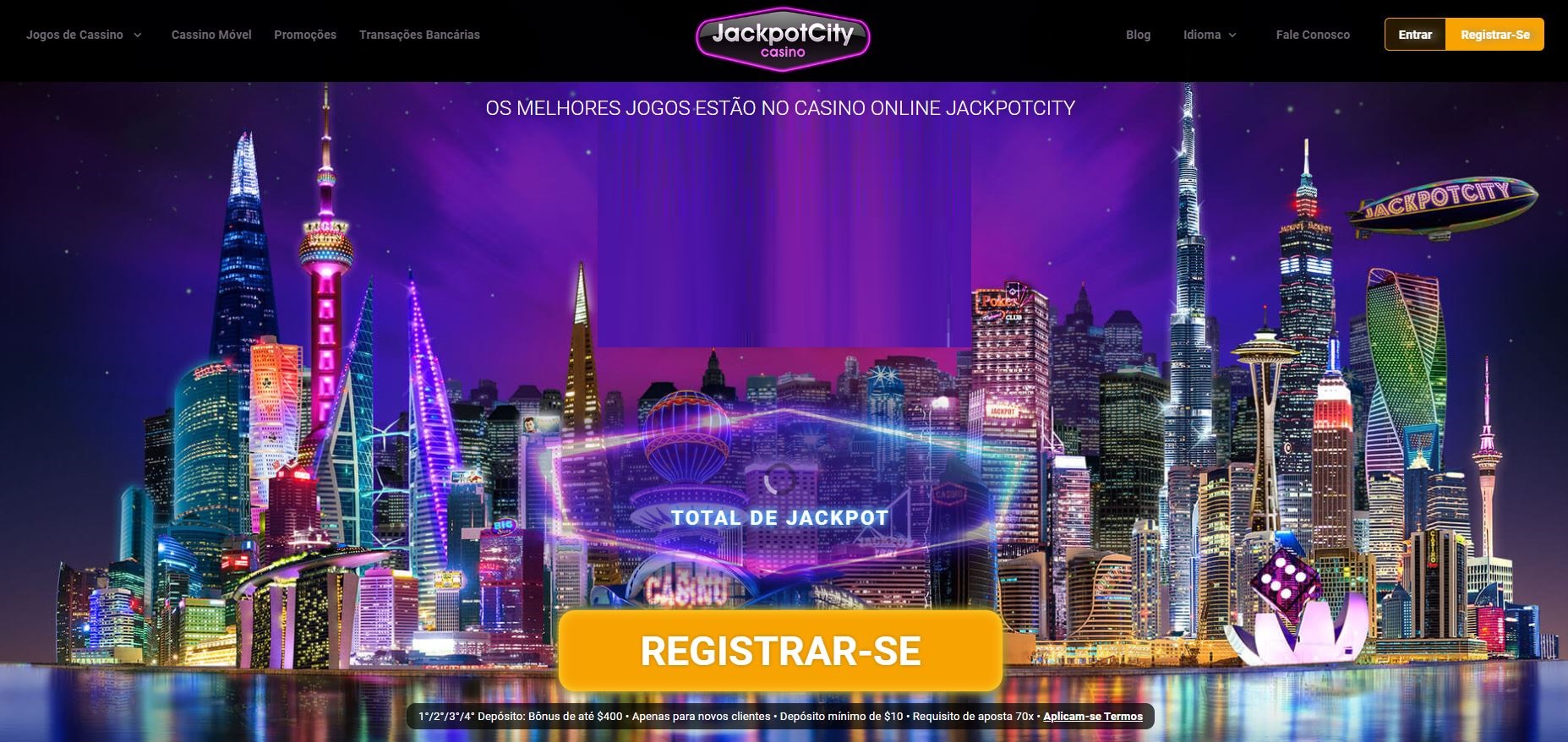 análise do cassino online jackpotcity casino