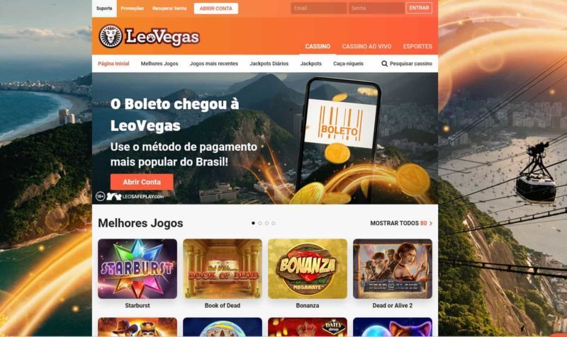 cassino brasileiro leo vegas