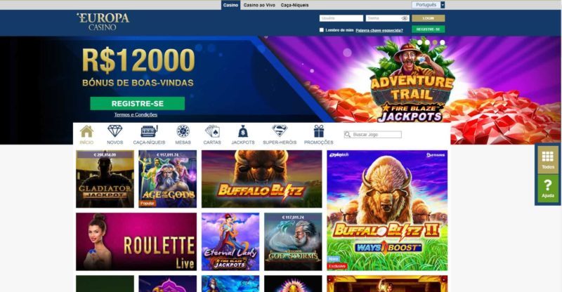 análise do cassino online europa casino